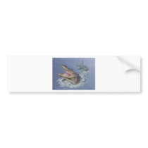 Florida Alligator Bumper Sticker