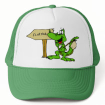 Florida Alligator Mesh Hats