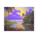 Florida Backwoods Colors Post Card