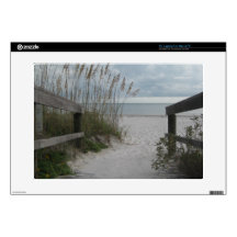 Florida Beach Path Laptop Skin