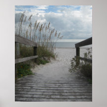 Florida Beach Path Posters