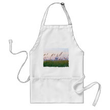 Florida beach pink and purple sunset apron