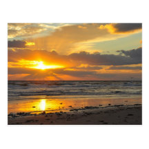 Florida Beach Scenic Sunrise Mug Postcard