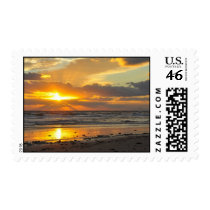 Florida Beach Scenic Sunrise Stamps