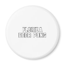 Florida Beer Pong magnets by bartstshirts Florida Beer Pong magnets