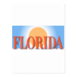 Florida Blue & Orange Sunset Post Card