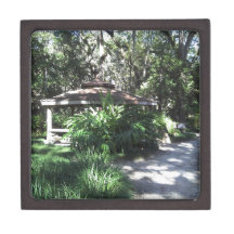 Florida Botanical Garden Premium Jewelry Box