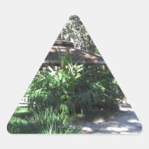 Florida Botanical Garden Triangle Stickers