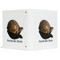 Florida Box turtle Photograph w Text Binder