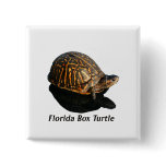 Florida Box turtle Photograph w Text Pin