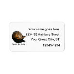 Florida Box turtle Photograph w Text Custom Address Labels