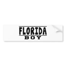 Florida Boy Designs Bumper Stickers