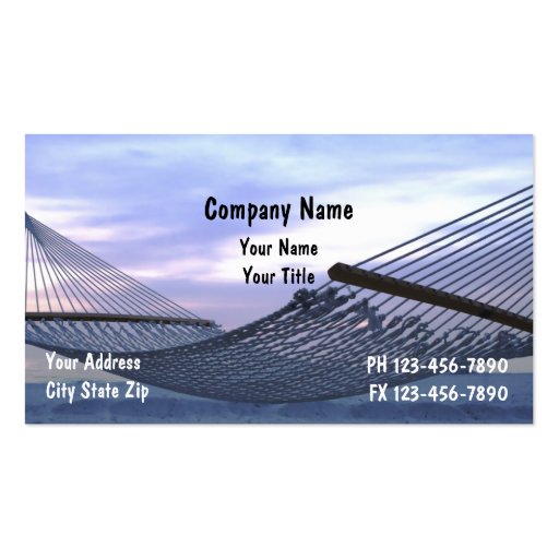 Florida Business Cards (front side)