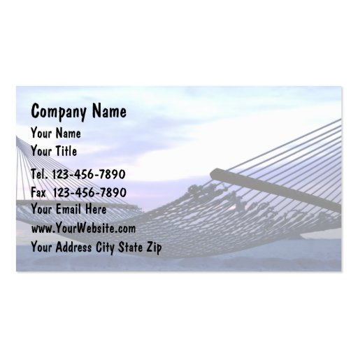 Florida Business Cards (front side)
