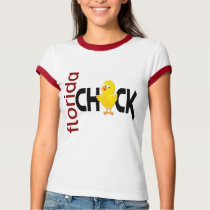 Florida Chick 1 t-shirts by chicktees Florida Chick 1 t-shirts
