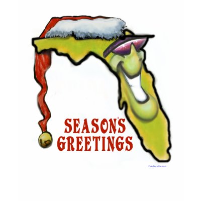 Florida Christmas t-shirts