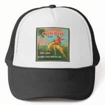 Florida Cowboy Oranges & Grapefruit Vintage Ad Hat