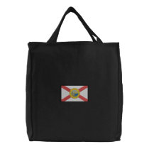 Florida embroidered bags