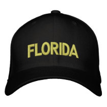 Florida Embroidered Hat embroidered hats