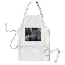 Florida fishing boat net closeup, faded version apron