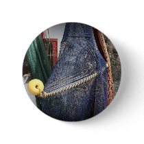 Florida fishing boat net closeup, faded version button