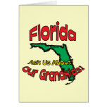Florida FL Motto ~ Ask Us About Our Grandkids! cards
