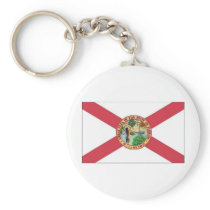 Florida Flag Alternative Keychain