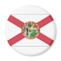 Florida Flag Alternative Refrigerator Magnets