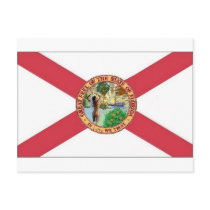 Florida Flag Alternative Postcards