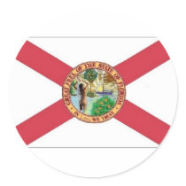 Florida Flag Alternative Stickers