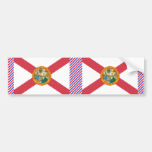 Florida Flag Bumper Stickers