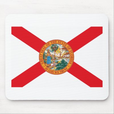 Florida Flag Mousepad by FlagTshirts
