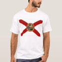 Florida flag t-shirts by BeatrizC Florida flag t-shirts