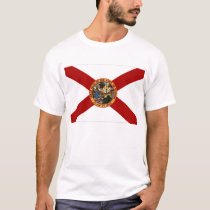 Florida flag t-shirts by BeatrizC Florida flag t-shirts