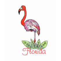 Florida Flamingo t-shirts by breezybeachwear Florida Flamingo t-shirts