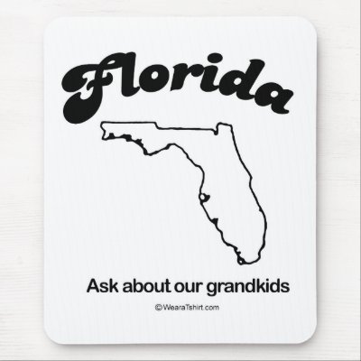 FLORIDA - "FLORIDA STATE MOTTO" T-shirts and Gear Mouse Mats by humortees