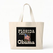 Florida for obama Tote Bag bags