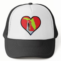florida fountain of youth mesh hats