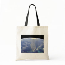 Florida from Space Canvas Bag