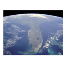 Florida from Space Postcard