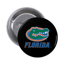 Florida Gator Head - Color Button