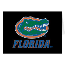 Florida Gator Head - Color Card
