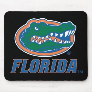 Florida Gator Head - Color Mouse Pad
