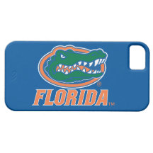 Florida Gator Head - Orange & White iPhone 5 Case