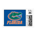 Florida Gator Head - Orange & White Postage Stamp