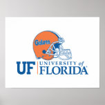 Florida Gators Helmet - Right Poster