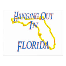 Florida - Hanging Out Postcards