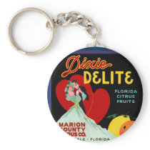 Florida Heart Keychains
