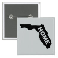 Florida Home Button Badge Sunshine State