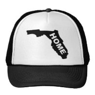 Florida Home Hat Ball Cap